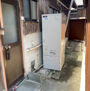 兵庫県加古郡稲美町Mエコキュートの施工事例工事後写真