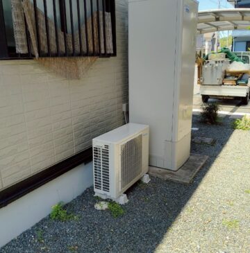 兵庫県丹波市Nエコキュートの施工事例工事後写真