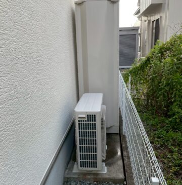 兵庫県明石市Kエコキュートの施工事例工事後写真
