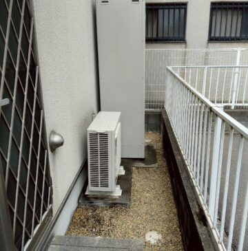 兵庫県姫路市Iエコキュートの施工事例工事後写真