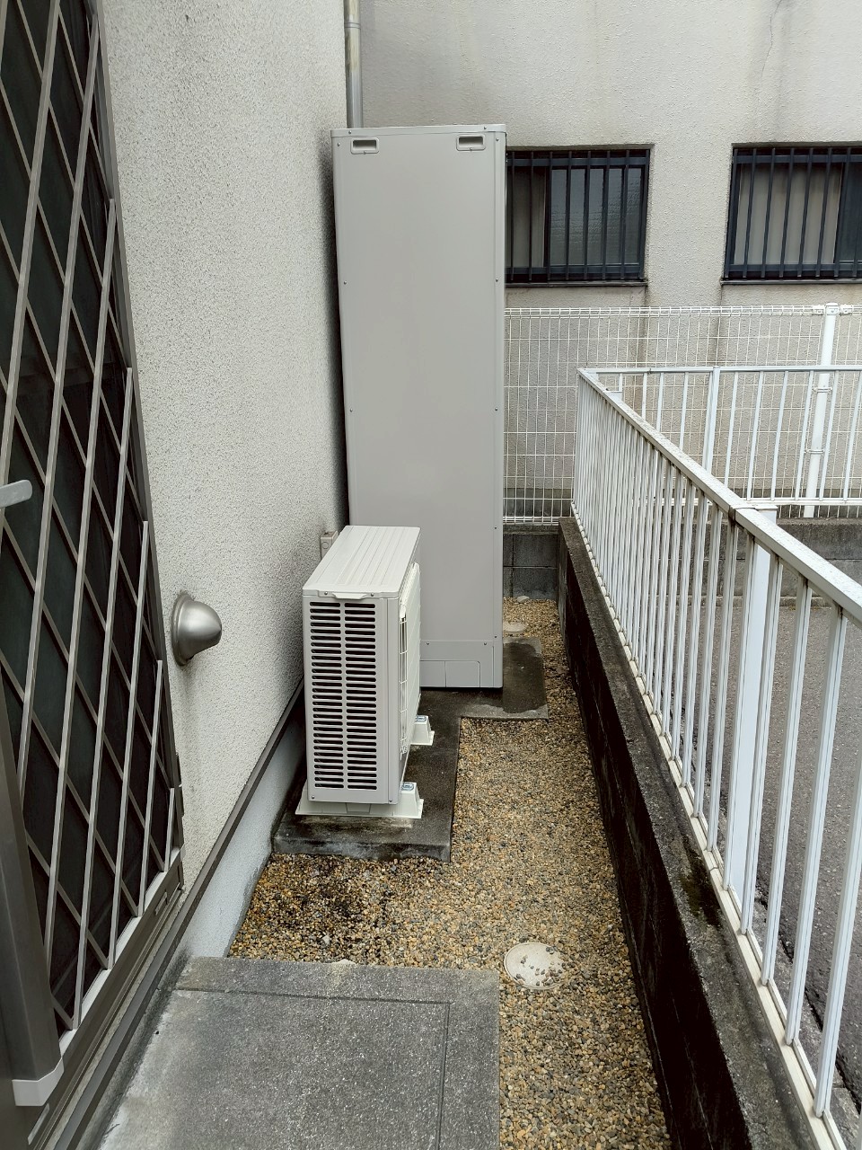 兵庫県姫路市Iエコキュートの施工事例工事後写真