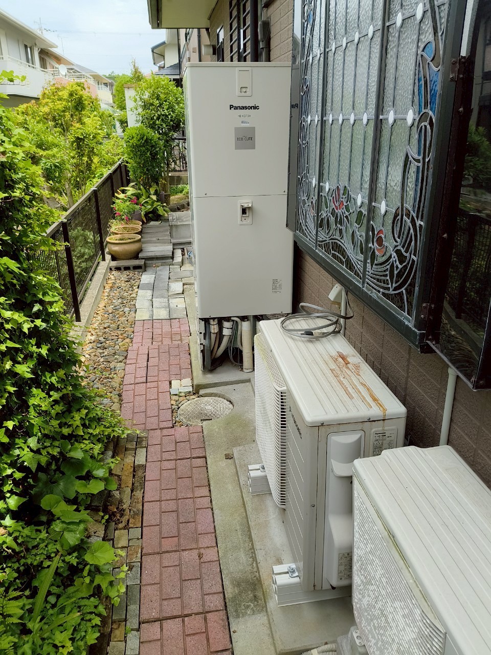 兵庫県三木市Mエコキュートの施工事例工事前写真