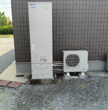 兵庫県高砂市Hエコキュートの施工事例工事後写真
