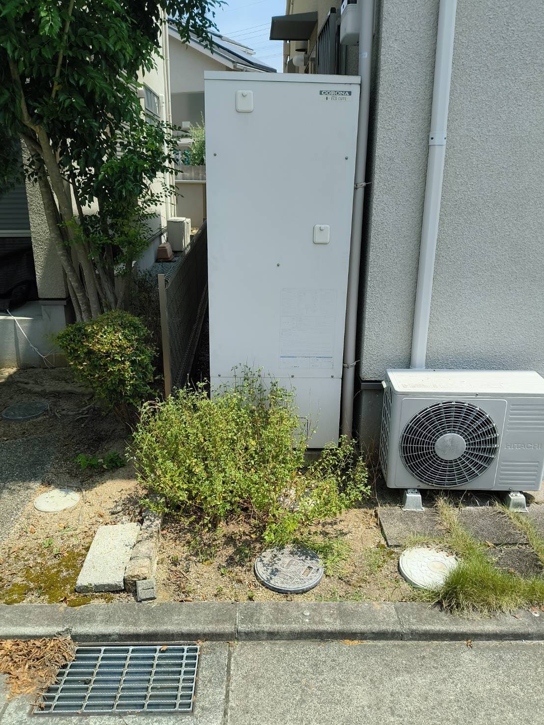 兵庫県加古川市Aエコキュートの施工事例工事前写真