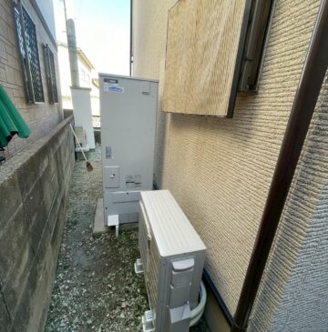 兵庫県高砂市Mエコキュートの施工事例工事後写真