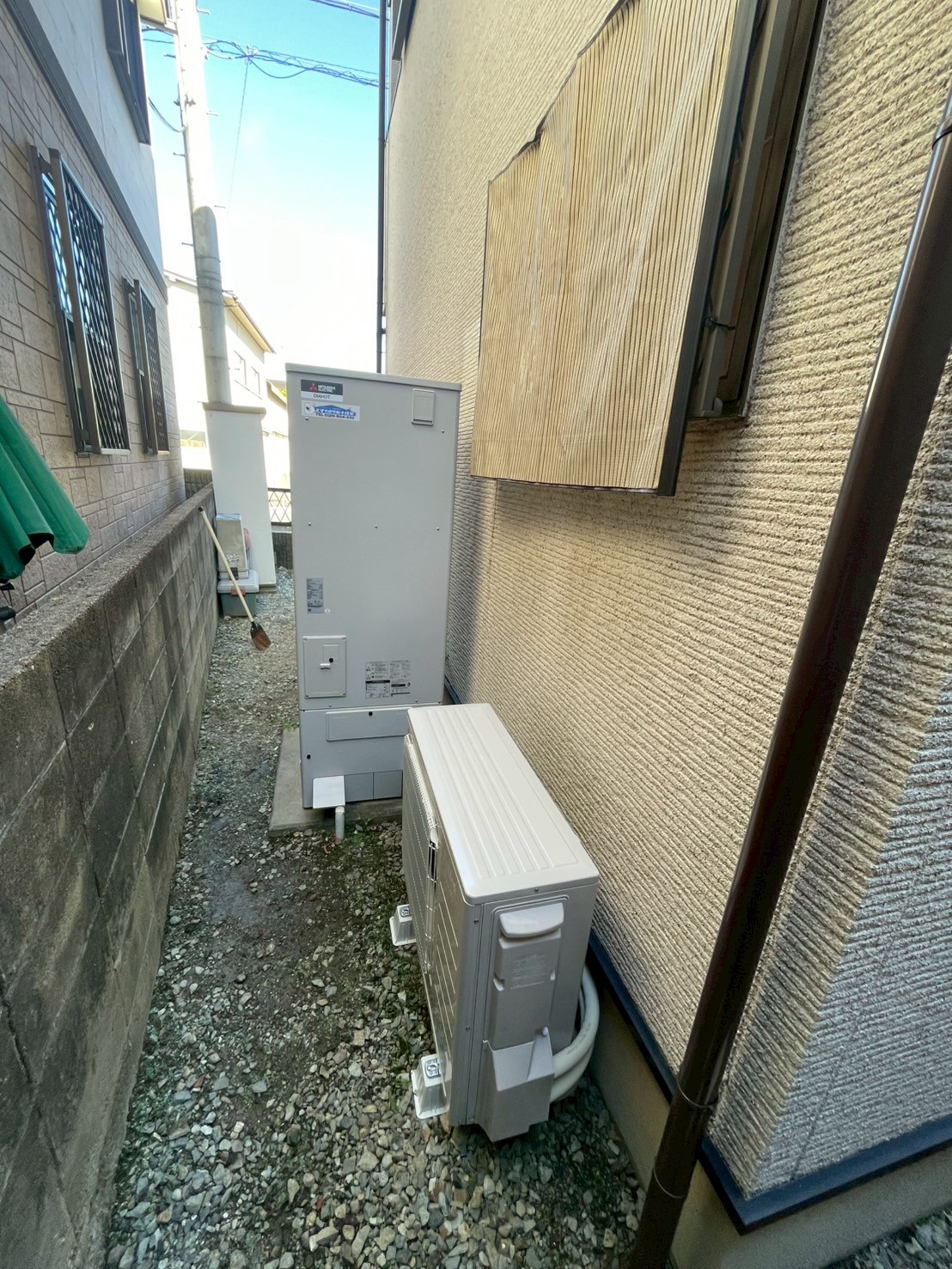 兵庫県高砂市Mエコキュートの施工事例工事後写真
