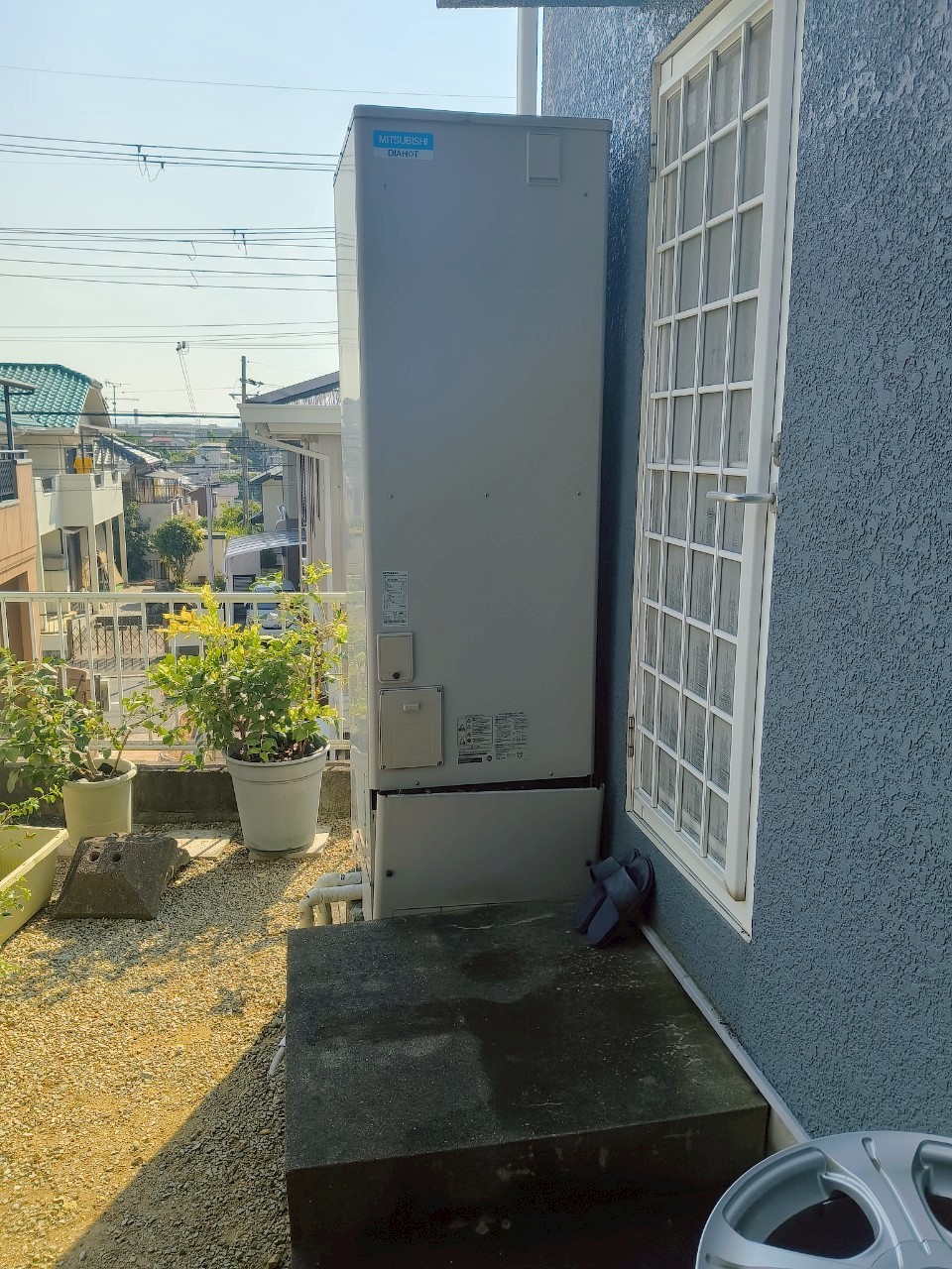 兵庫県明石市Oエコキュートの施工事例工事前写真