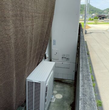 兵庫県姫路市Yエコキュートの施工事例工事後写真