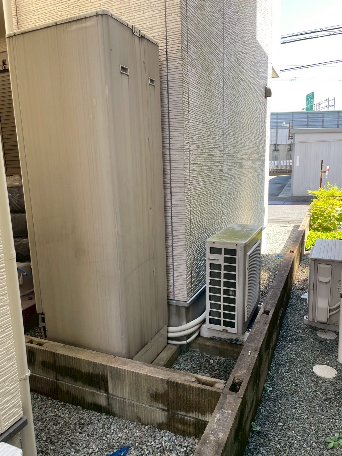 兵庫県加古川市Nエコキュートの施工事例工事前写真