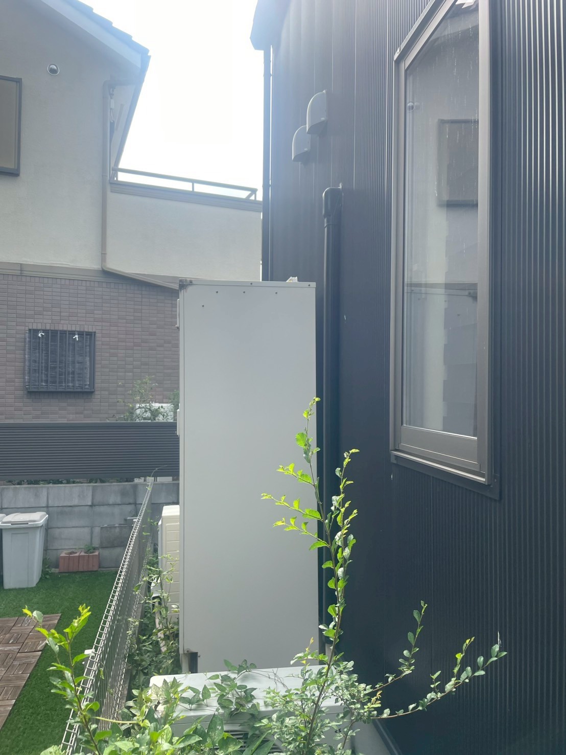 神戸市西区Tエコキュートの施工事例工事前写真