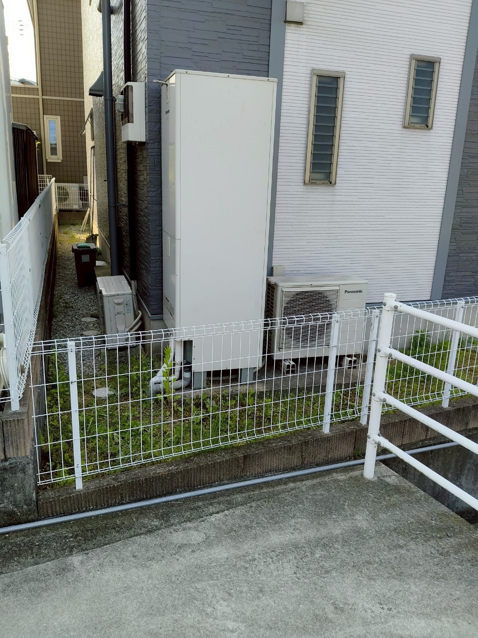 兵庫県明石市Kエコキュートの施工事例工事前写真