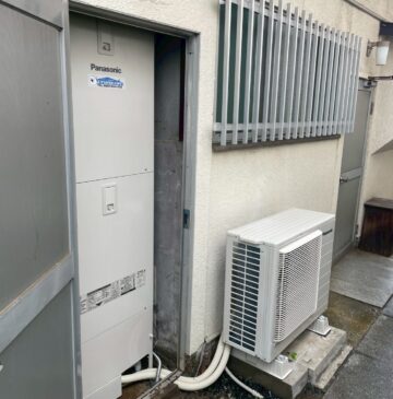 兵庫県明石市Nエコキュートの施工事例工事後写真