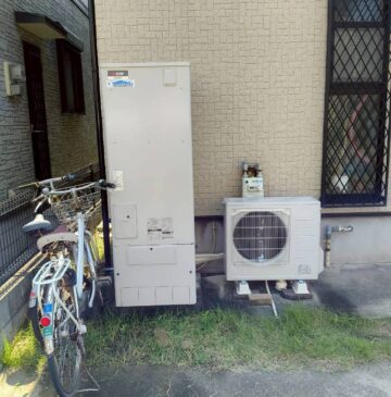 兵庫県明石市Tエコキュートの施工事例工事後写真