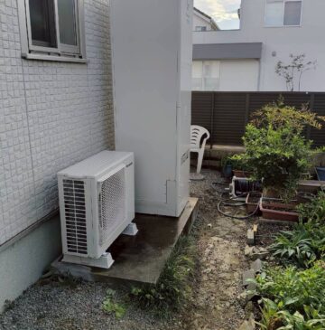 兵庫県姫路市Yエコキュートの施工事例工事後写真