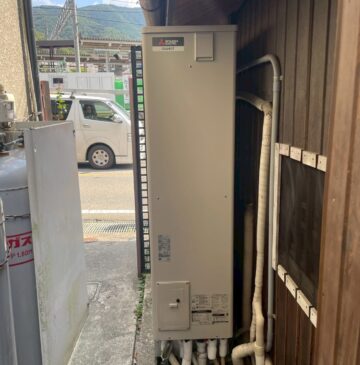 神戸市北区Mエコキュートの施工事例工事後写真