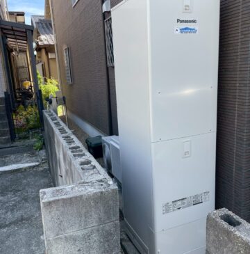 兵庫県高砂市Mエコキュートの施工事例工事後写真