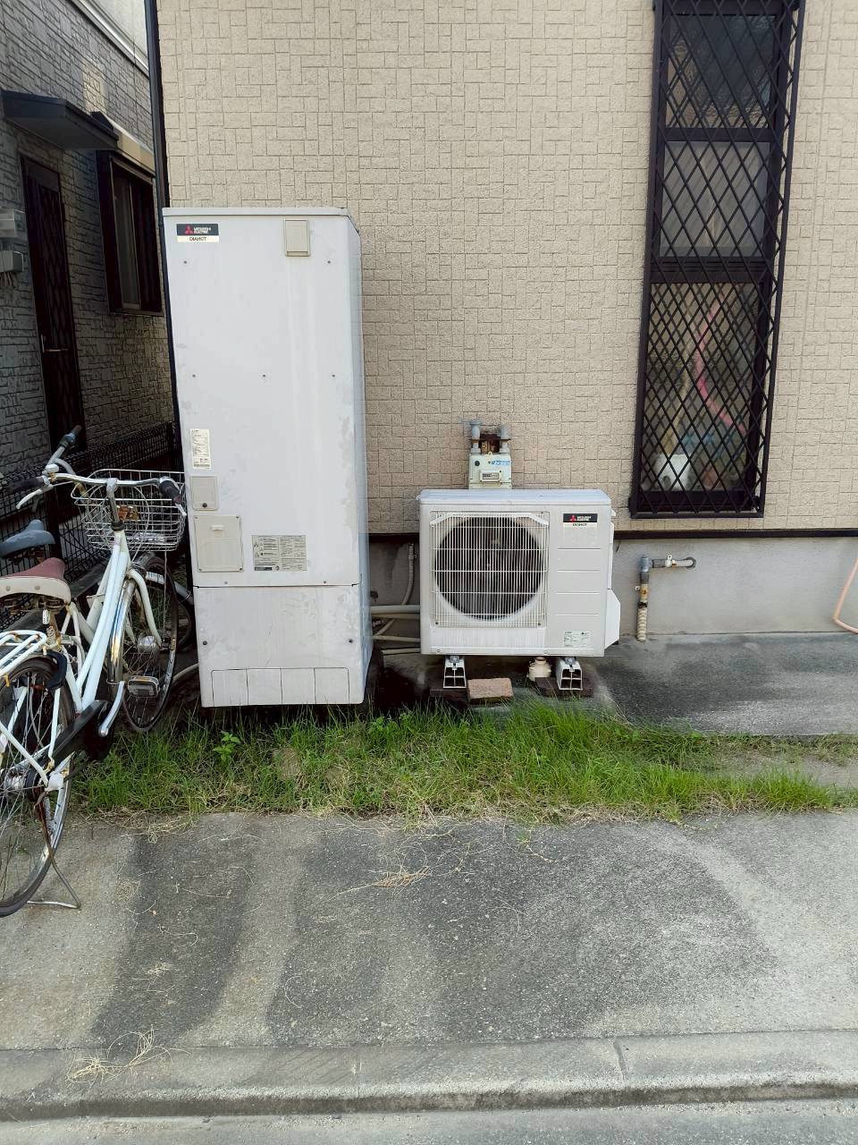 兵庫県明石市Tエコキュートの施工事例工事前写真