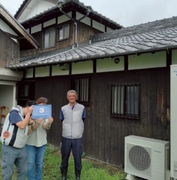 兵庫県加西市エコキュート交換工事00150お客様写真