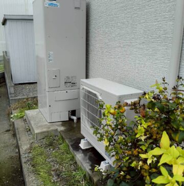 兵庫県相生市Hエコキュートの施工事例工事後写真