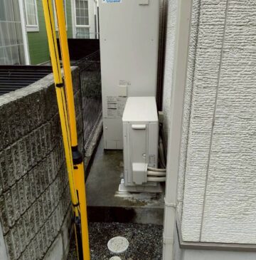 兵庫県加古川市Mエコキュートの施工事例工事後写真