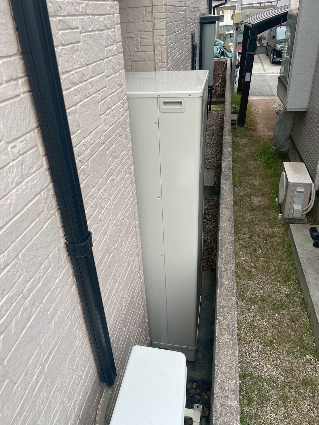 兵庫県明石市Nエコキュートの施工事例工事後写真