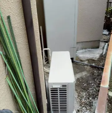 兵庫県明石市Nエコキュートの施工事例工事後写真