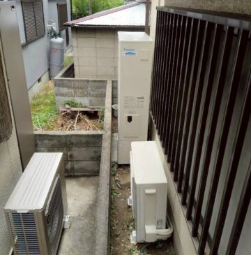 兵庫県加古郡播磨町Tエコキュートの施工事例工事後写真