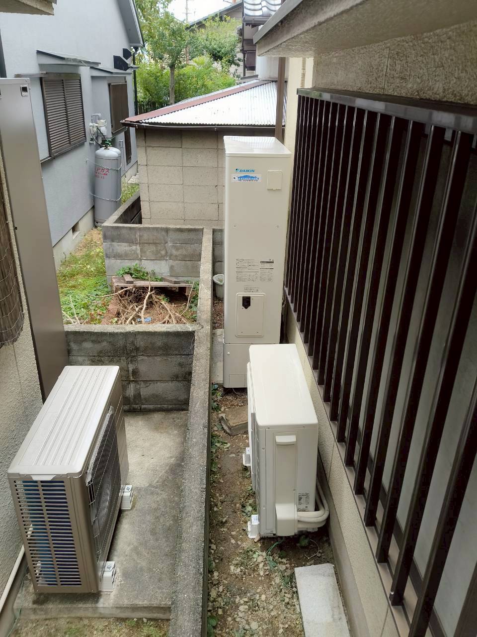 兵庫県加古郡播磨町Tエコキュートの施工事例工事後写真
