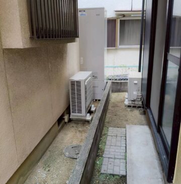 兵庫県加古川市Eエコキュートの施工事例工事後写真