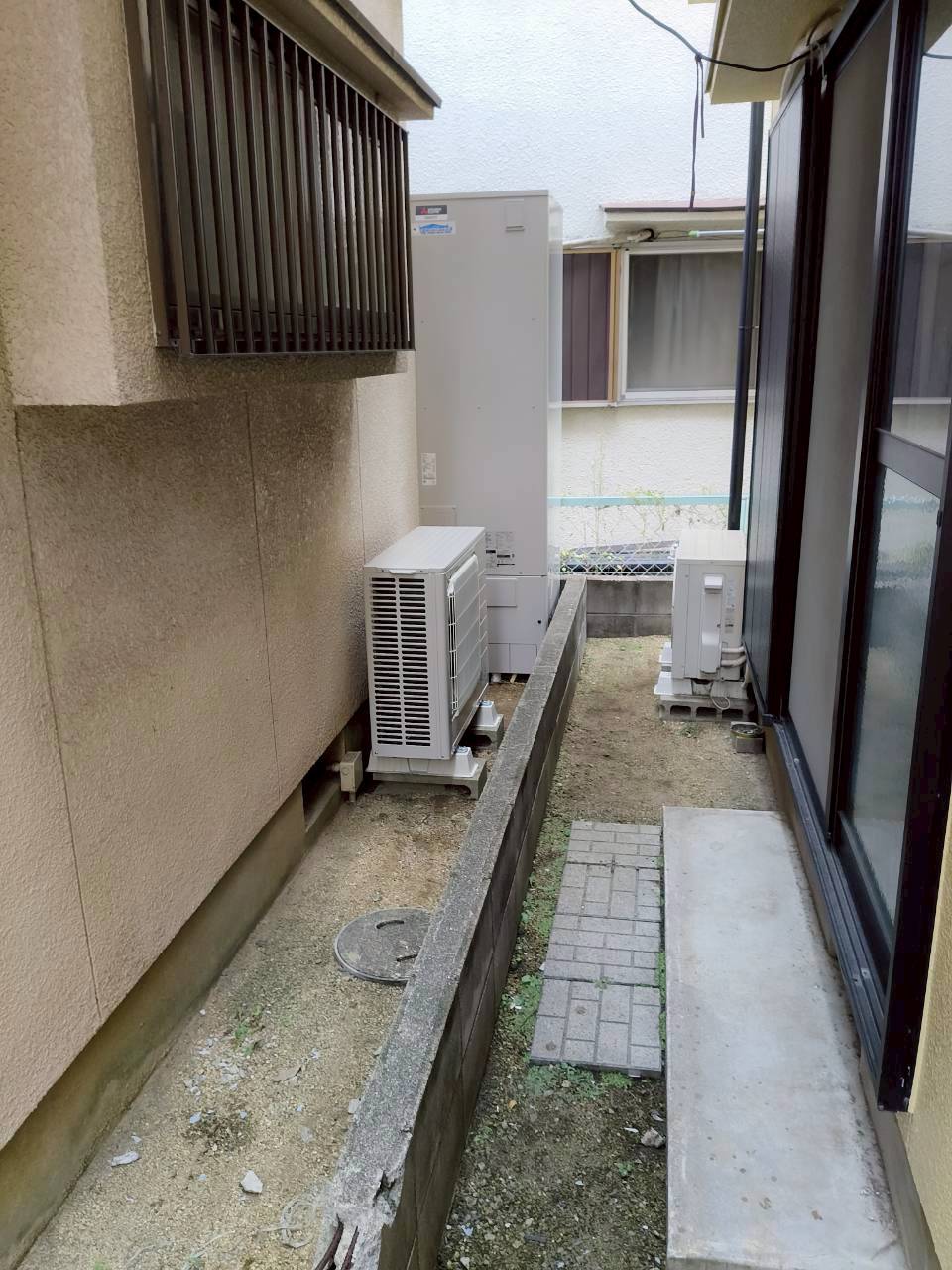 兵庫県加古川市Eエコキュートの施工事例工事後写真