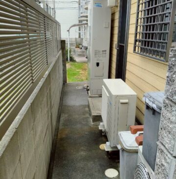兵庫県姫路市Yエコキュートの施工事例工事後写真