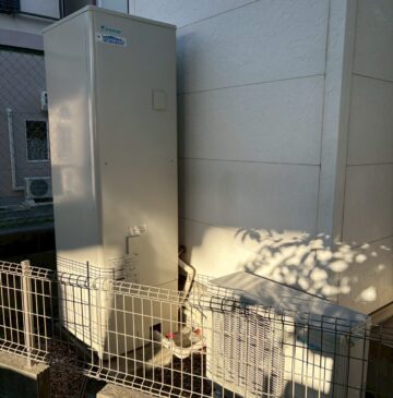 兵庫県尼崎市Eエコキュートの施工事例工事後写真
