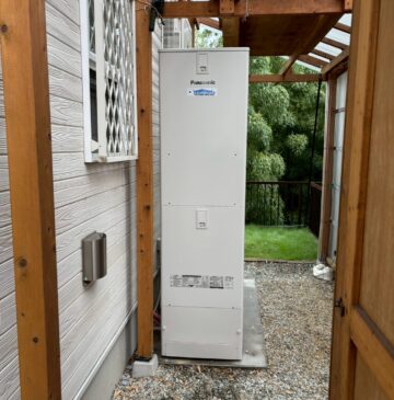 兵庫県明石市Yエコキュートの施工事例工事後写真