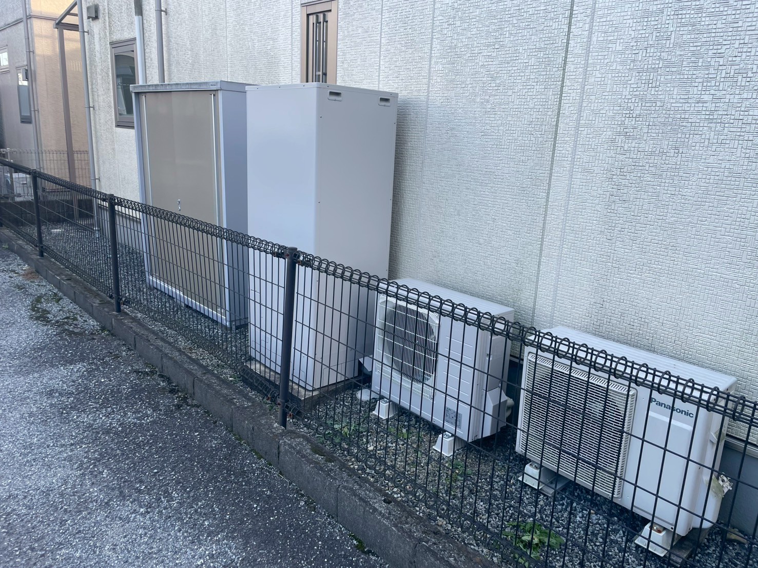 兵庫県姫路市Tエコキュートの施工事例工事後写真