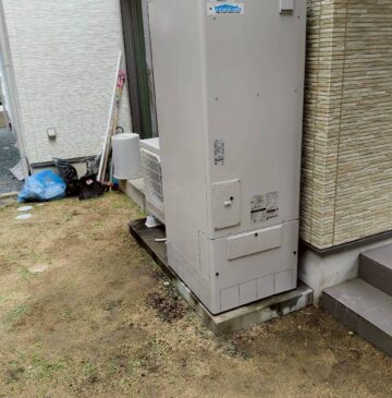 兵庫県明石市Nエコキュートの施工事例工事後写真