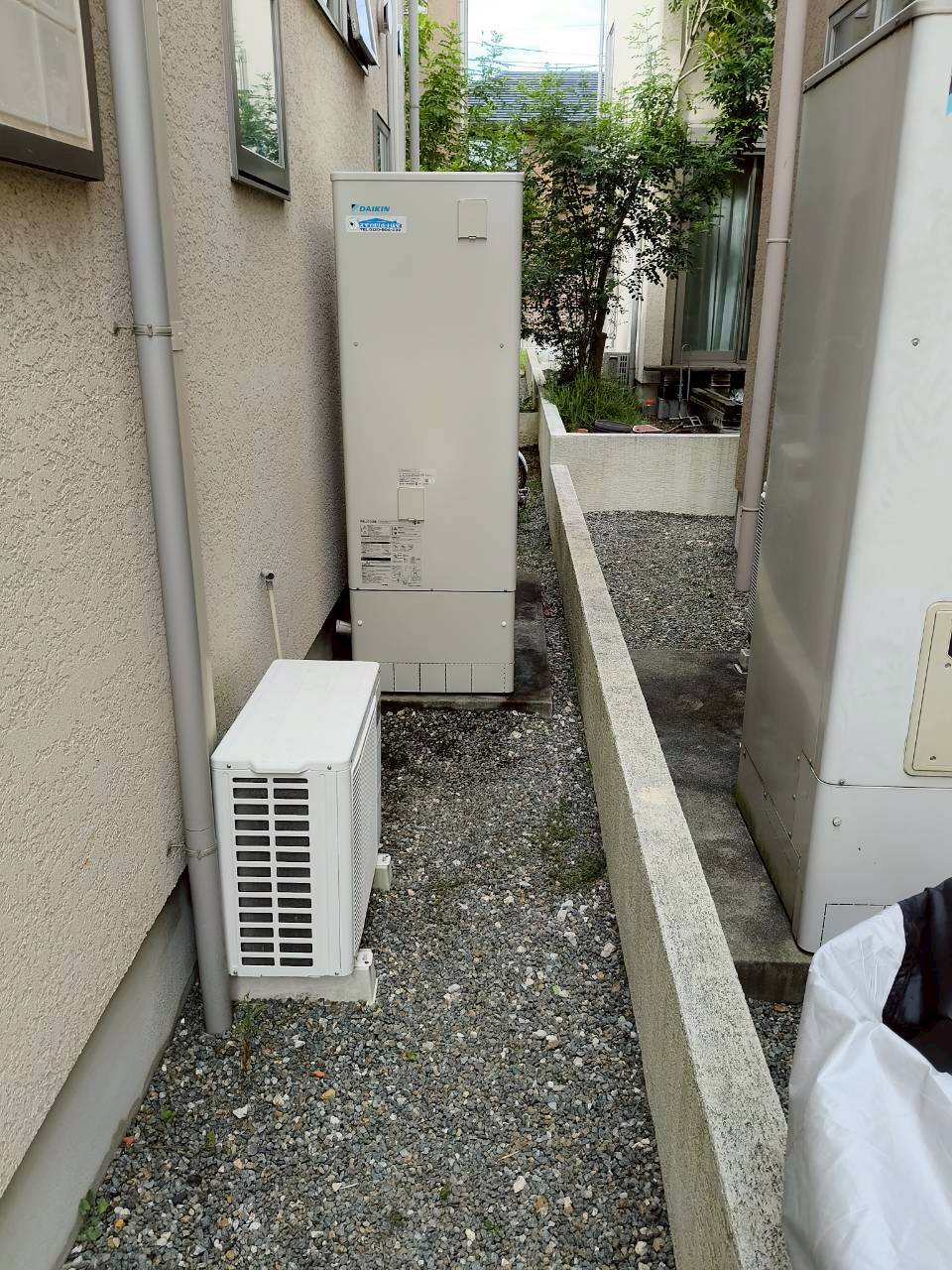 兵庫県明石市Tエコキュートの施工事例工事後写真