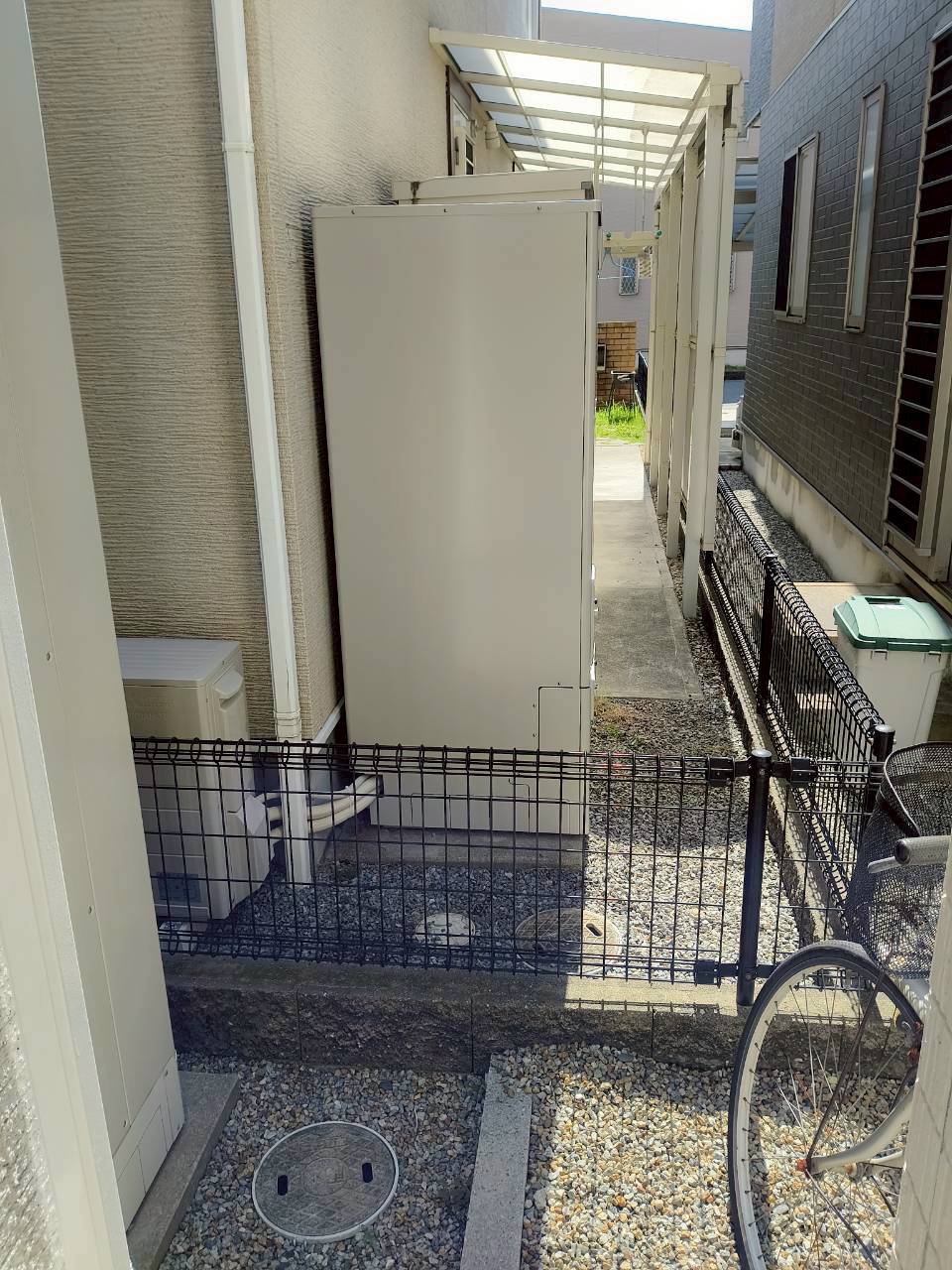 兵庫県姫路市Yエコキュートの施工事例工事後写真