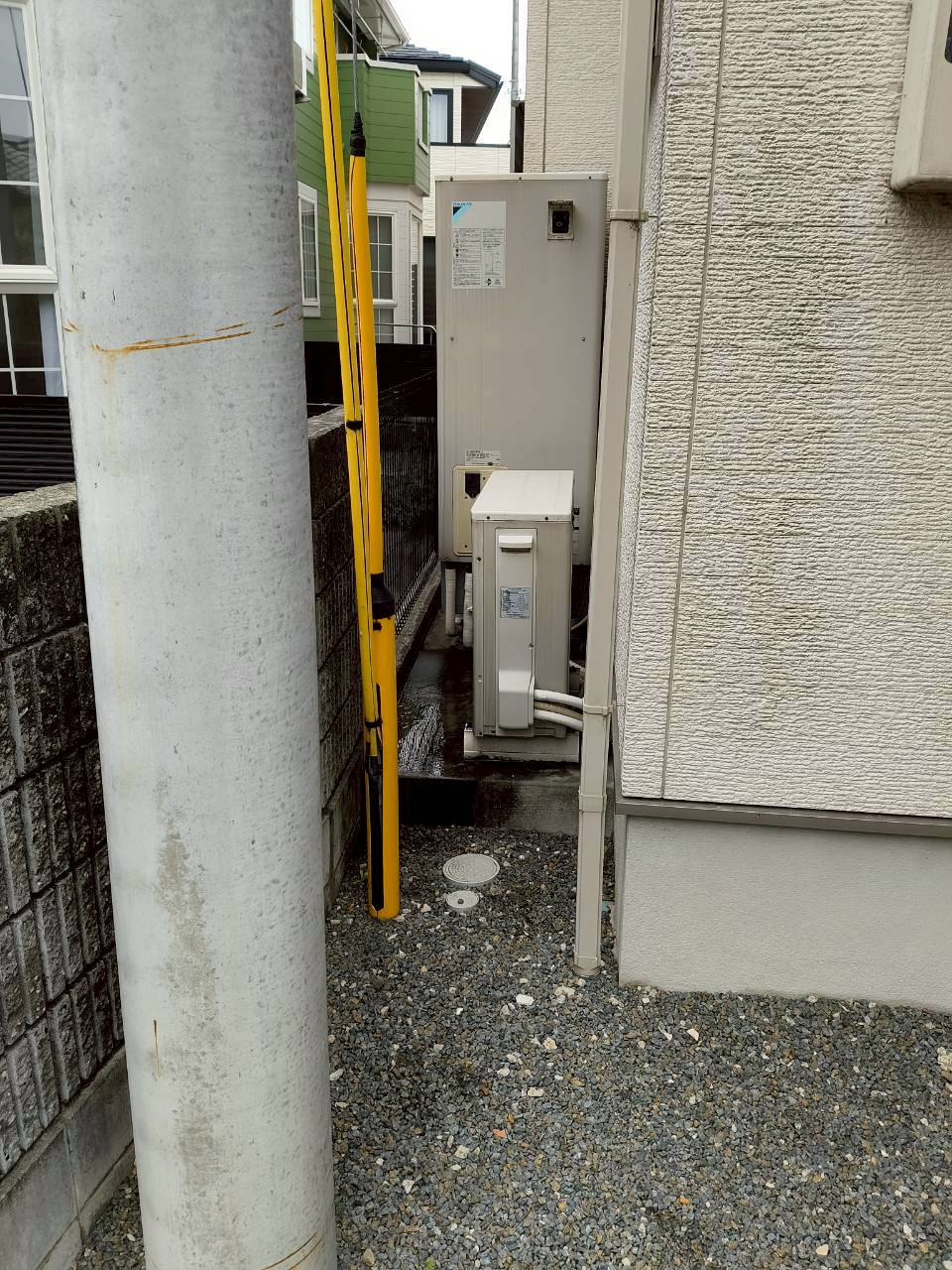 兵庫県加古川市Mエコキュートの施工事例工事前写真