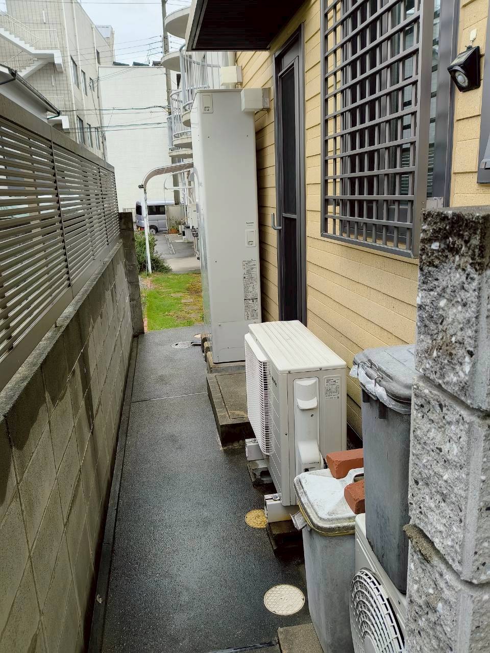 兵庫県姫路市Yエコキュートの施工事例工事前写真