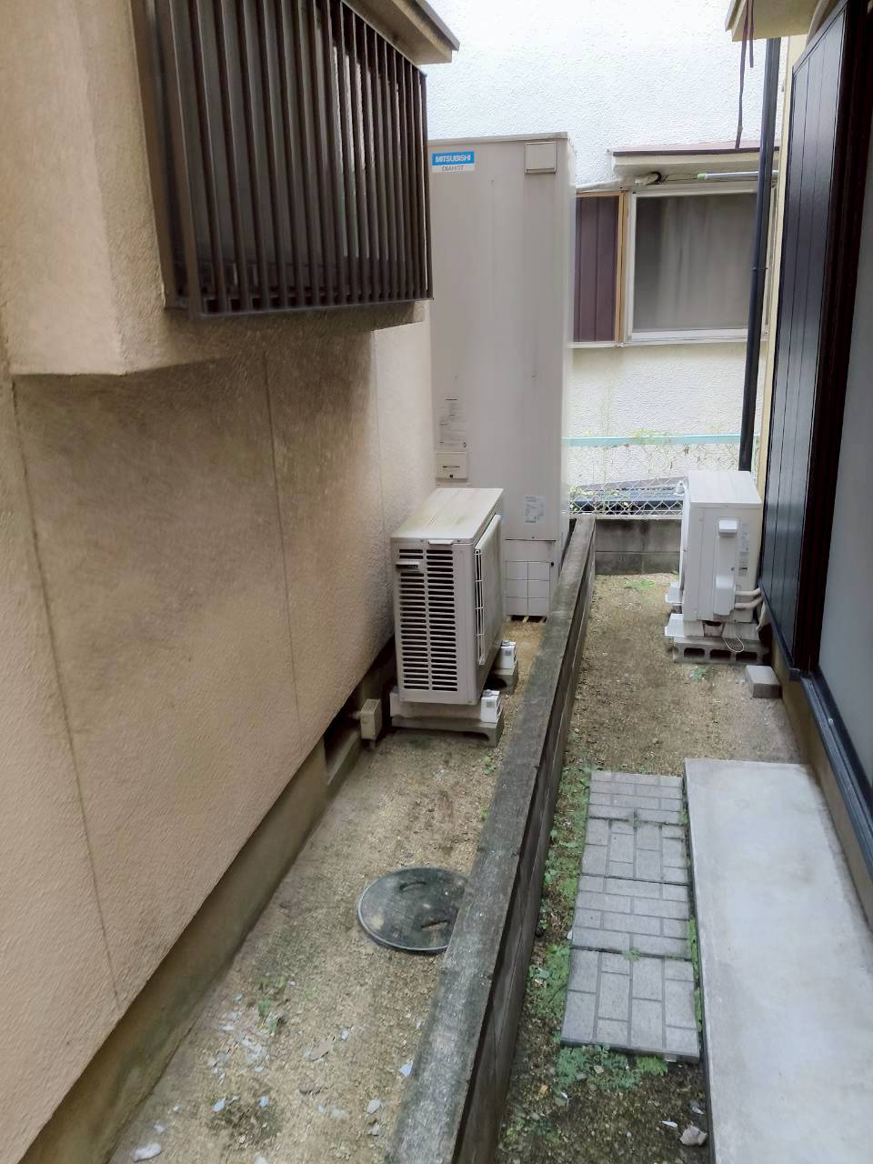 兵庫県加古川市Eエコキュートの施工事例工事前写真