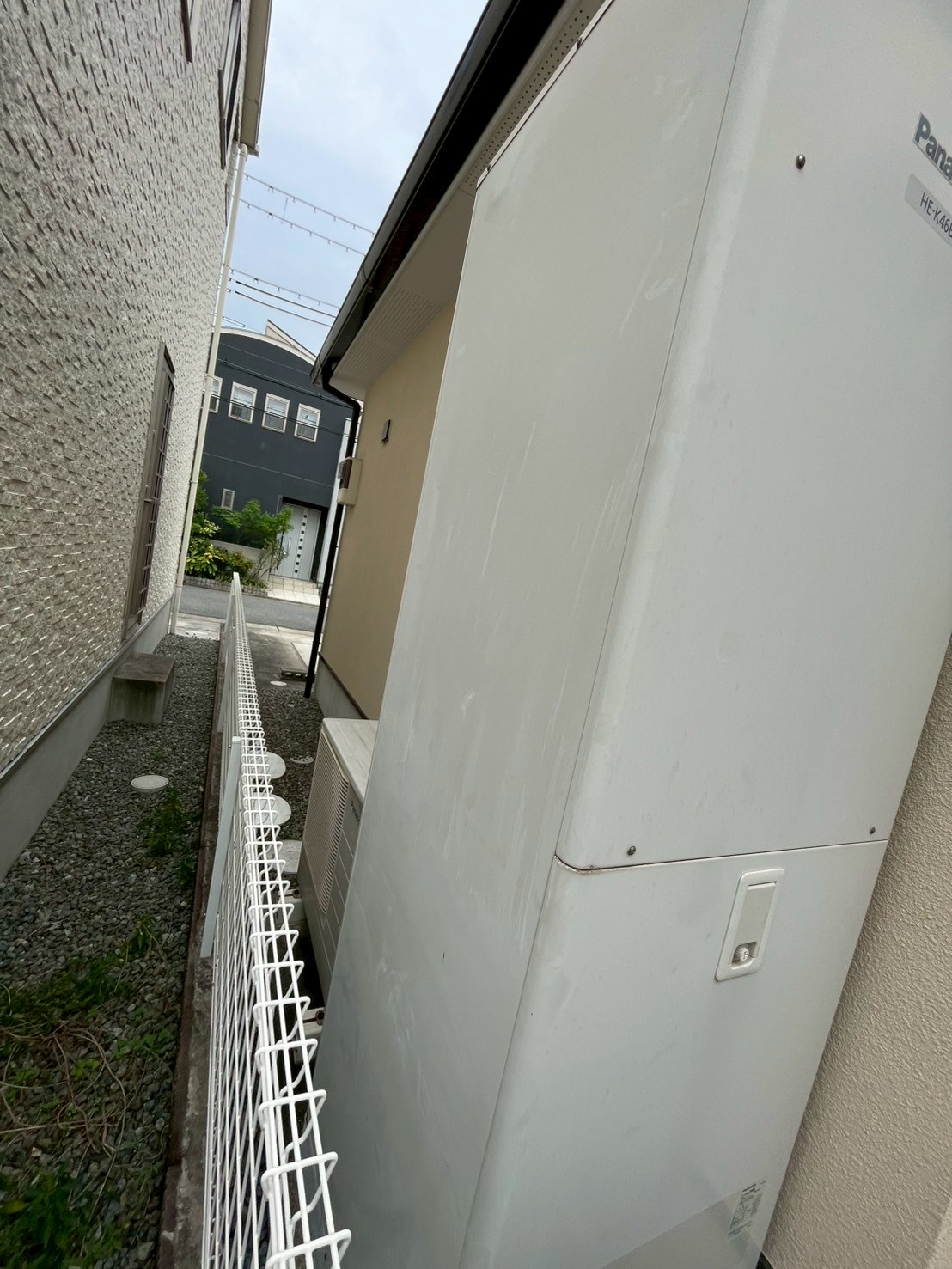 兵庫県姫路市Tエコキュートの施工事例工事前写真