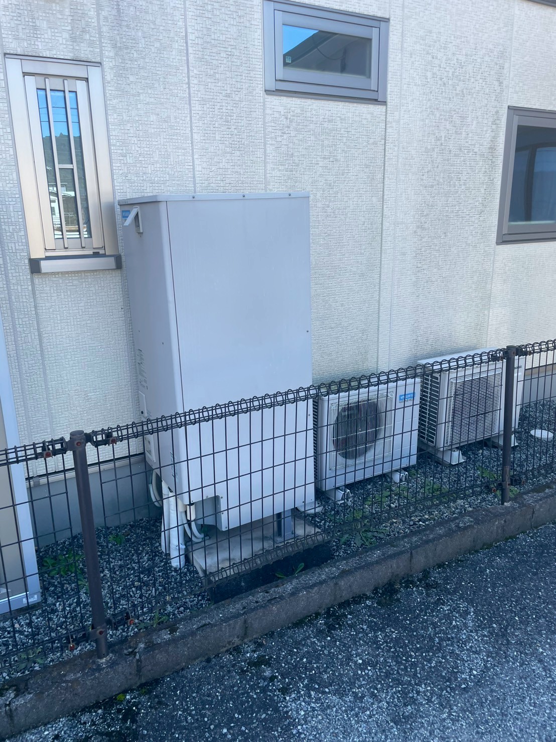 兵庫県姫路市Tエコキュートの施工事例工事前写真