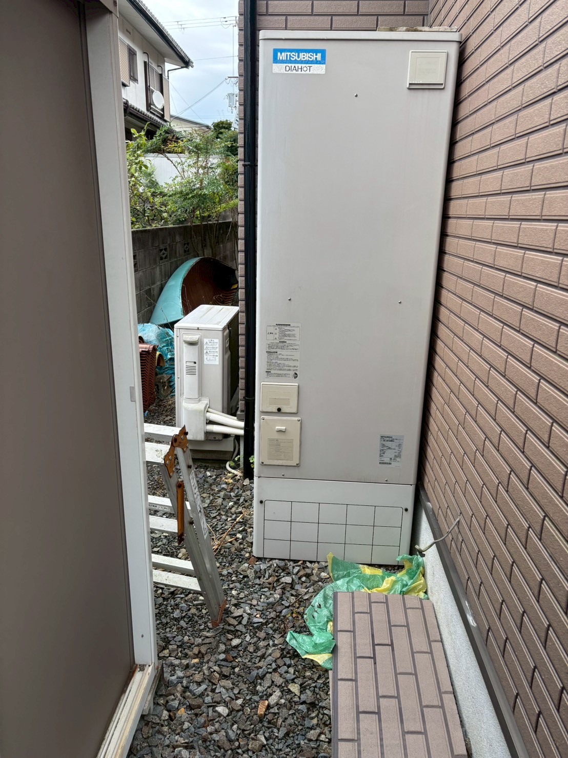 兵庫県三木市Mエコキュートの施工事例工事前写真