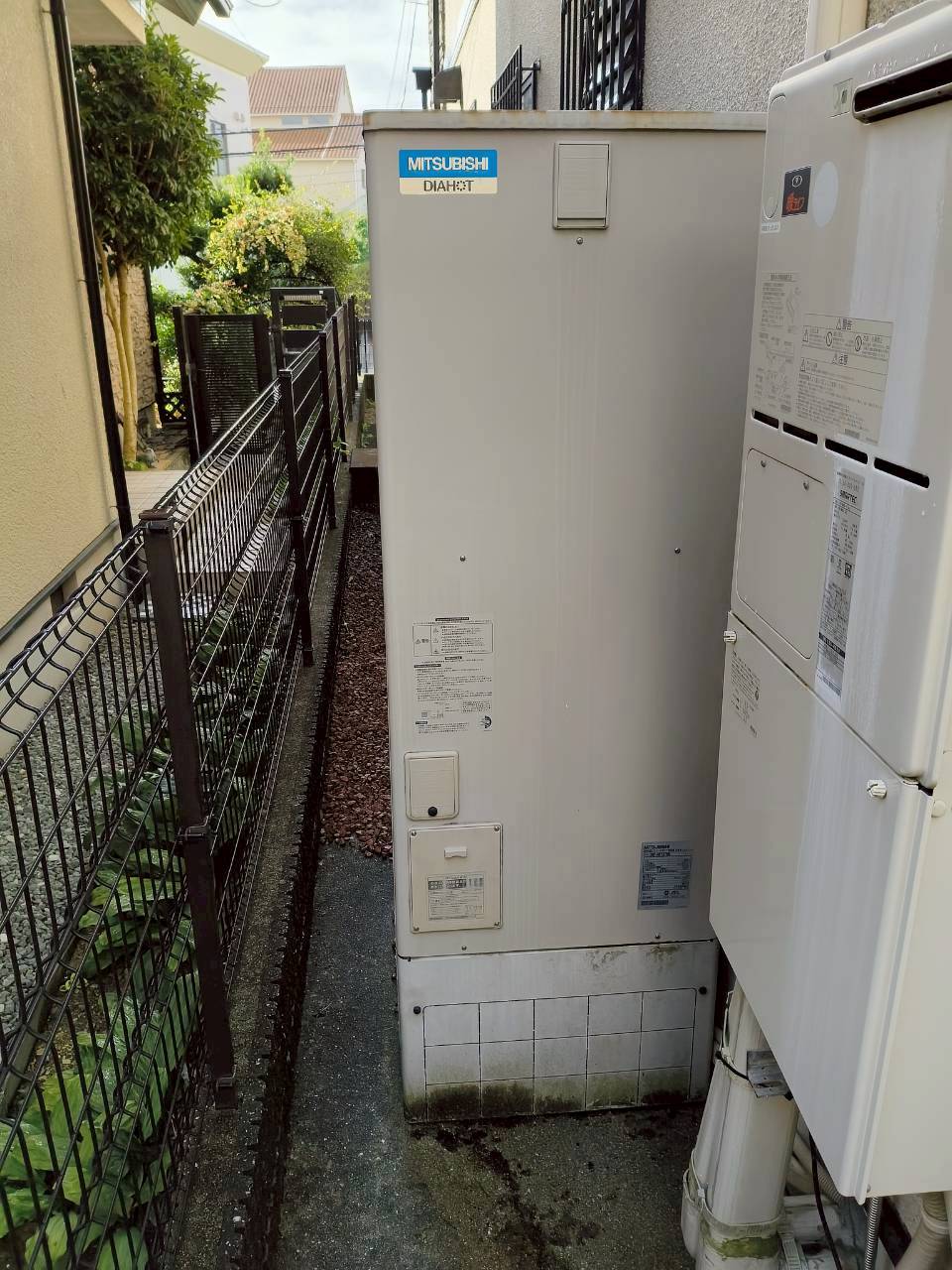 兵庫県三田市Mエコキュートの施工事例工事前写真