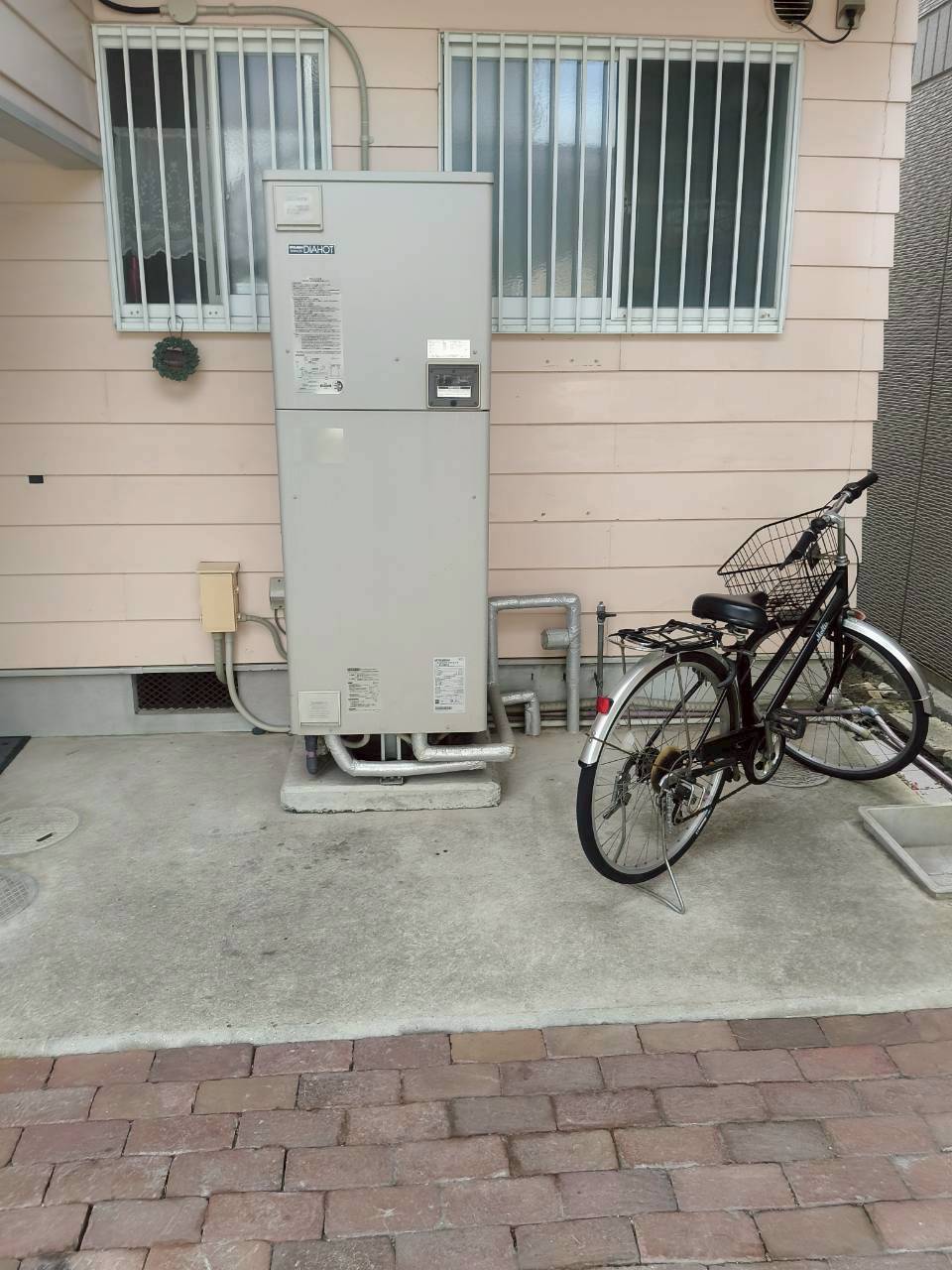兵庫県赤穂市Mエコキュートの施工事例工事前写真