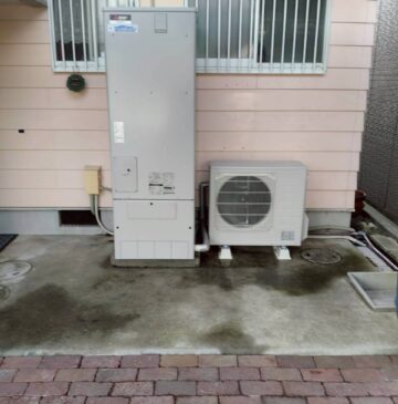 兵庫県赤穂市Mエコキュートの施工事例工事後写真