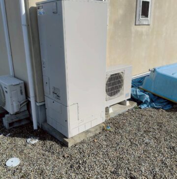 兵庫県神崎郡福崎町Nエコキュートの施工事例工事後写真