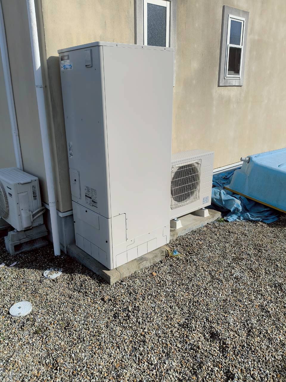 兵庫県神崎郡福崎町Nエコキュートの施工事例工事後写真