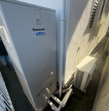 神戸市長田区Kエコキュートの施工事例工事後写真