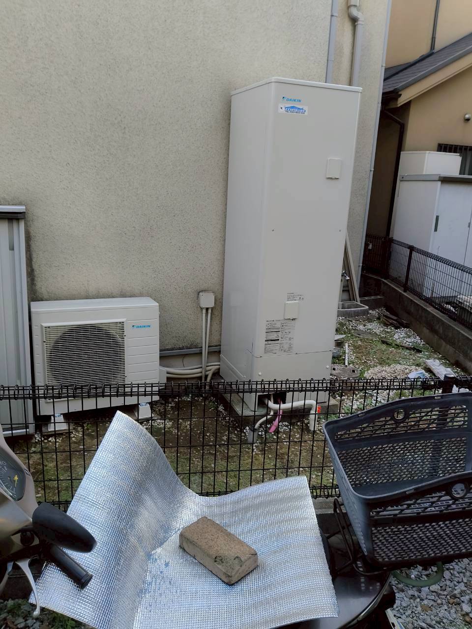 兵庫県加古川市Oエコキュートの施工事例工事後写真